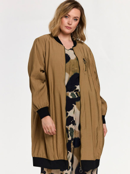 GELLINOR - Plus Size Cardigan fra Gozzip