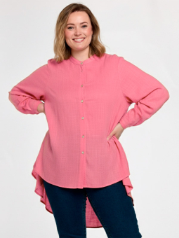 GAGNES - Plus Size Skjorte fra Gozzip