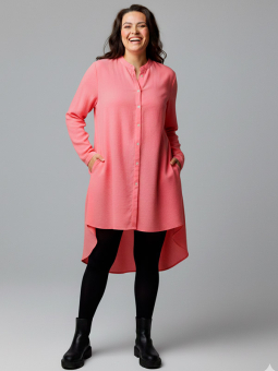 GAGNES - Plus Size Skjorte fra Gozzip