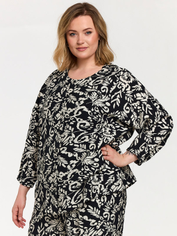 GANNBRIT - Plus Size Skjorte fra Gozzip