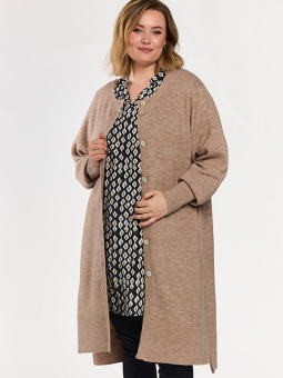 GSALLY - Plus Size Cardigan fra Gozzip
