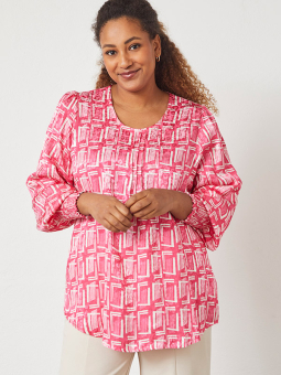 DALVINA - Plus Size Bluse fra Pont Neuf