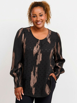 DALVINA - Plus Size Bluse fra Pont Neuf
