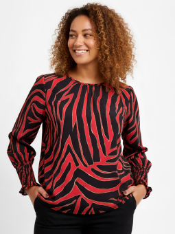 DALVINA - Plus Size Bluse fra Pont Neuf