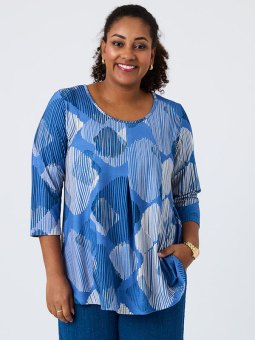 ERICA - Plus Size Bluse fra Pont Neuf