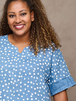 HADIL - Plus Size Bluse fra Pont Neuf