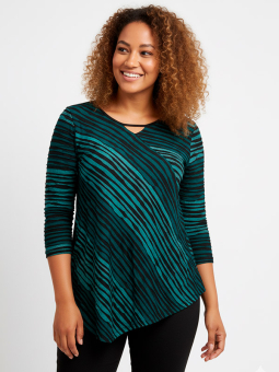 MAGRETHE - Plus Size Bluse fra Pont Neuf