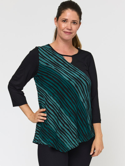 MAGRETHE - Plus Size Bluse fra Pont Neuf