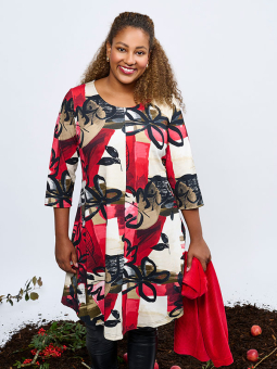SATINA TEA - Plus Size Kjole fra Pont Neuf