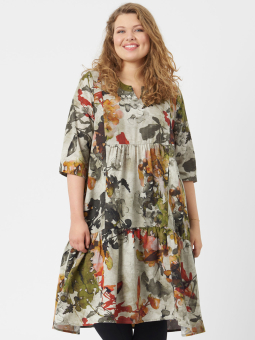 Pont Neuf RIGMOR - Kjole i tencel med print