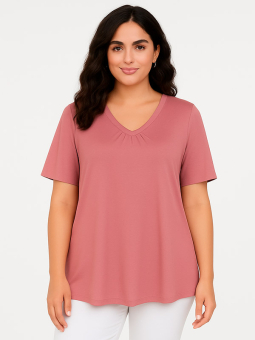LYKKE - Plus Size T-shirt fra Studio