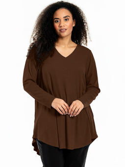 BERIT - Plus Size Bluse fra Studio