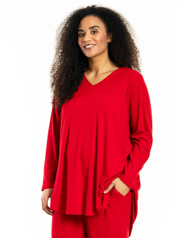 BERIT - Plus Size Bluse fra Studio