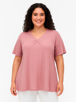 LYKKE - Plus Size T-shirt fra Studio