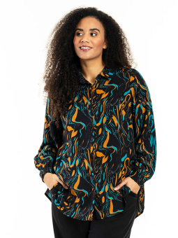BITTA - Plus Size Skjorte fra Studio