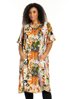 SALLY - Plus Size Kjole fra Studio