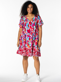BIRGITTE - Plus Size Kjole fra Studio