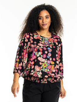 PAMELA - Plus Size Bluse fra Studio