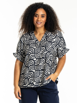 DASIE - Plus Size Bluse fra Studio