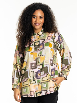 BITTA - Plus Size Skjorte fra Studio