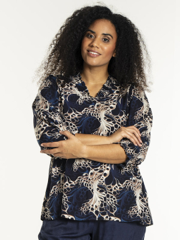 FEODORA - Plus Size Bluse fra Studio