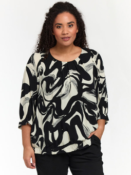 SFARZANA - Plus Size Bluse fra Studio