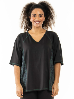 FITNESS - Plus Size Trenings sweatshirt fra Studio