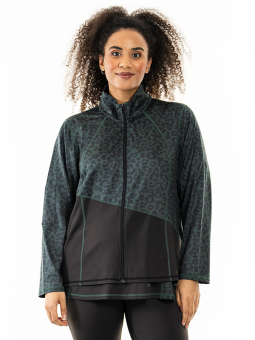 FITNESS - Plus Size Trenings jakke fra Studio