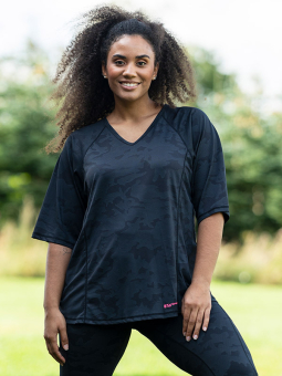 FITNESS - Plus Size Trenings sweatshirt fra Studio