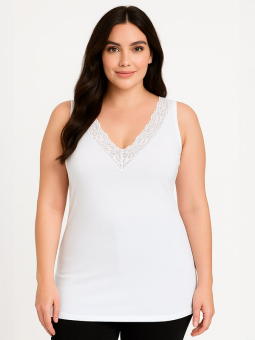 Plus Size Topp fra Sandgaard