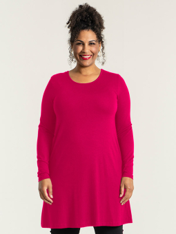 Sandgaard AMSTERDAM - Lang rosa genser med A-fasong