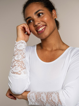 LUXEMBORG  - Plus Size Bluse fra Sandgaard