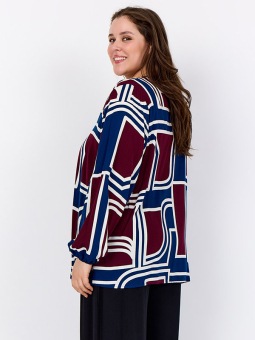 WA-NATALIE - Plus Size Bluse fra Wasabi Concept