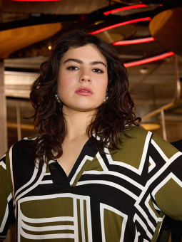 WA-NATALIE - Plus Size Tunika fra Wasabi Concept