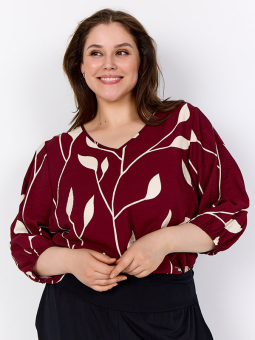 WA-NELLY - Plus Size Bluse fra Wasabi Concept