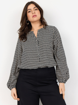 WA-NORA - Plus Size Bluse fra Wasabi Concept