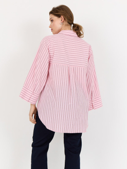 WA-CRISTIN - Plus Size Skjorte fra Wasabi Concept