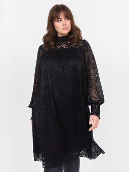 WA-KRISTIN - Plus Size Kjole fra Wasabi Concept