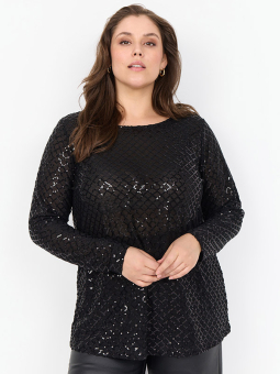 WA-SHAO - Plus Size Bluse fra Wasabi Concept