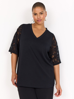 WA-SABINA - Plus Size Bluse fra Wasabi Concept
