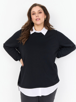 WA-SABINA - Plus Size Bluse fra Wasabi Concept