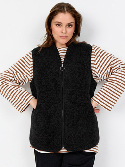 WA-NETTIE - Plus Size Vest fra Wasabi Concept