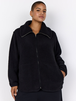 WA-NETTIE - Plus Size Cardigan fra Wasabi Concept