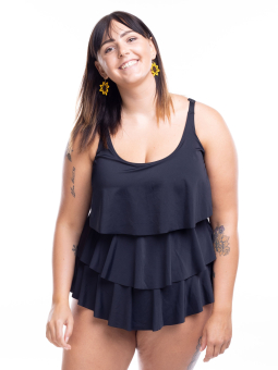 Plus Size Swimsuit fra Mirou