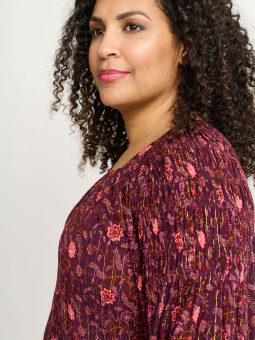 MABEL  - Plus Size Bluse fra Adia