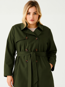 CARVALERIE - Plus Size Frakk fra Only Carmakoma