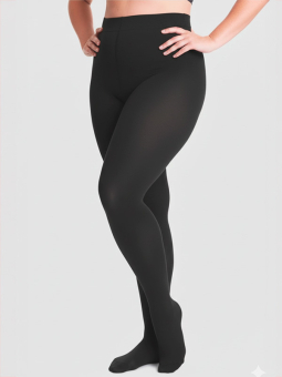 Plus Size Strømpebukse fra Fiona