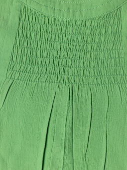 Gozzip ANNELI - Grønn tunika i viskose
