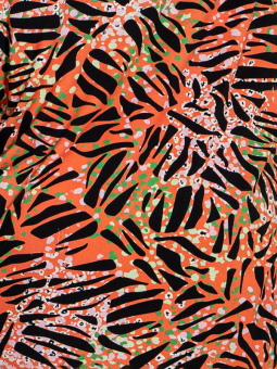 Gozzip MERETE - Svarte leggings med print
