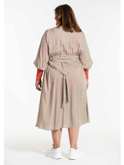 BRIGITT - Plus Size Kjole fra Gozzip